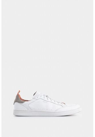 Tenis Aqua De Cuero Gamuzado Para Hombre Casual Tenis Aqua De Cuero Gamuzado Para Hombre Casual Blanco 42 VÉLEZ Vélez