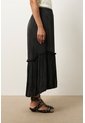 Falda Larga Wayra Para Mujer Balloon Falda Larga Wayra Para Mujer Balloon Negro 14 VÉLEZ de Vélez