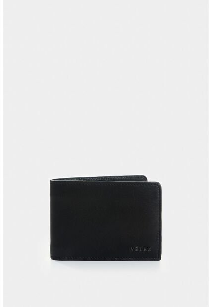 Producto Prueba Marcación Laser-no Comprar Billetera De Cuero Para Hombre Elia Negro VÉLEZ