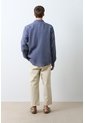 Camisa Manga Larga En Lino Para Hombre Lira Camisa Manga Larga En Lino Para Hombre Lira Azul Oscuro XXL VÉLEZ de Vélez