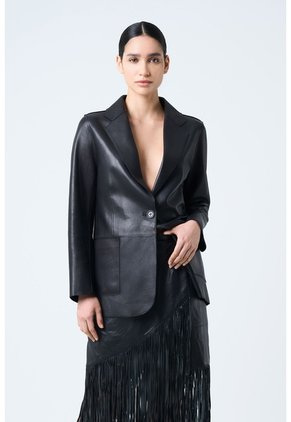 Falda Lyra De Cuero Para Mujer Silueta Wrap Falda Lyra De Cuero Para Mujer Silueta Wrap Negro 12 VÉLEZ