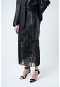 Falda Lyra De Cuero Para Mujer Silueta Wrap Falda Lyra De Cuero Para Mujer Silueta Wrap Negro 12 VÉLEZ de Vélez