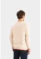Sweater Tejido Corvus De Algodón Para Hombre Detalles En Contraste Sweater Tejido Corvus De Algodón Para Hombre Detalles En Contraste Crema L Vélez de Vélez