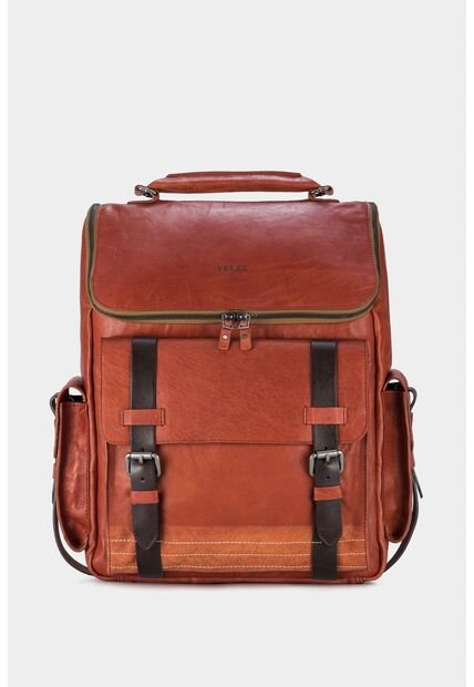 Morral Archaeology De Cuero Para Hombre Vintage Morral Archaeology De Cuero Para Hombre Vintage Naranja Vélez