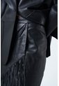 Falda Lyra De Cuero Para Mujer Silueta Wrap Falda Lyra De Cuero Para Mujer Silueta Wrap Negro 12 VÉLEZ de Vélez