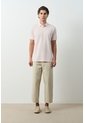 Polo Lucca Manga Corta Para Hombre Texturizada Polo Lucca Manga Corta Para Hombre Texturizada Rosado M VÉLEZ de Vélez