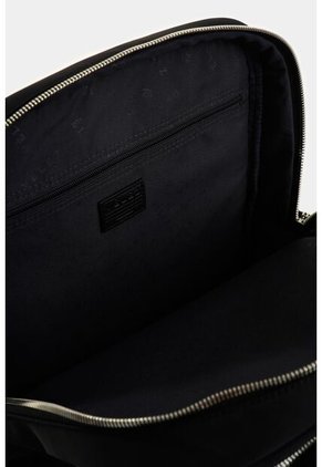 Morral Marfilo De Cuero Y Nylon Para Mujer Manija Trenzada Morral Marfilo De Cuero Y Nylon Para Mujer Manija Trenzada Negro VÉLEZ