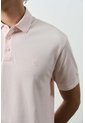 Polo Lucca Manga Corta Para Hombre Texturizada Polo Lucca Manga Corta Para Hombre Texturizada Rosado M VÉLEZ de Vélez