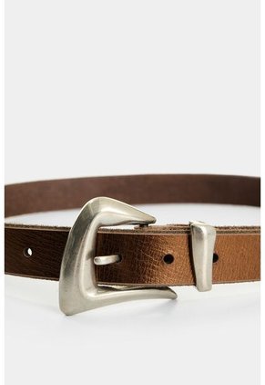 Cinturón Unifaz De Cuero Para Mujer Gael Cinturón Unifaz De Cuero Para Mujer Gael Bronce XL VÉLEZ