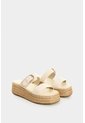 Sandalia Plataforma En Cuero Y Yute Para Mujer Ikal Sandalia Plataforma En Cuero Y Yute Para Mujer Ikal Arena 41 VÉLEZ de Vélez