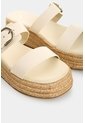 Sandalia Plataforma En Cuero Y Yute Para Mujer Ikal Sandalia Plataforma En Cuero Y Yute Para Mujer Ikal Arena 41 VÉLEZ de Vélez