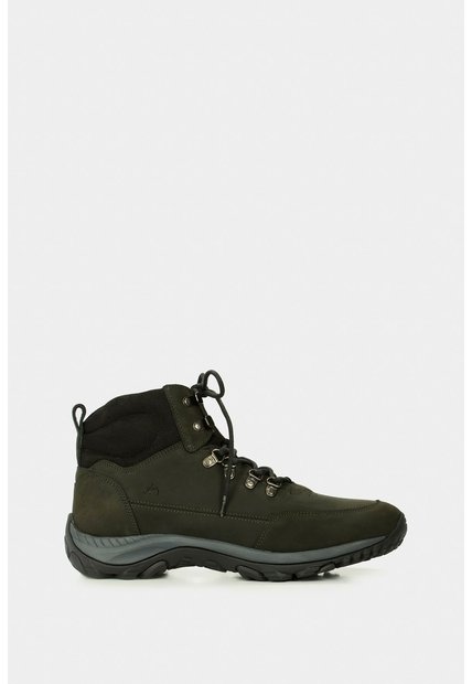 Botas Zimbawe Outdoor De Cuero Rústico Para Hombre Combinadas Botas Zimbawe Outdoor De Cuero Rústico Para Hombre Combinadas Verde 39 VÉLEZ