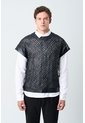 Camisilla Orion De Cuero Para Hombre Tejida Camisilla Orion De Cuero Para Hombre Tejida Negro M VÉLEZ de Vélez