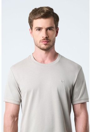 Camiseta Micropima Arizona Para Hombre Semi Ajustada Camiseta Micropima Arizona Para Hombre Semi Ajustada Tabaco L VÉLEZ