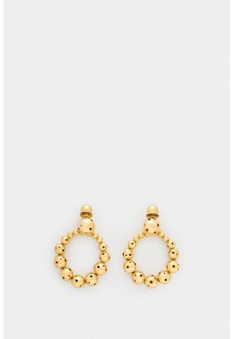 Aretes Metálicos Encore Aretes Metálicos Encore Dorado VÉLEZ Vélez