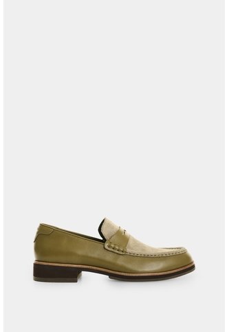 Mocasín En Carnaza Para Mujer Aurora Mocasín En Carnaza Para Mujer Aurora Verde Oliva 34 VÉLEZ Vélez