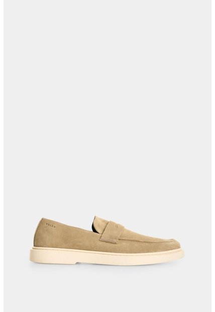 Mocasines En Cuero Gamuzado Para Hombre Carreto Mocasines En Cuero Gamuzado Para Hombre Carreto Arena 43 VÉLEZ