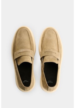 Mocasines En Cuero Gamuzado Para Hombre Carreto Mocasines En Cuero Gamuzado Para Hombre Carreto Arena 43 VÉLEZ