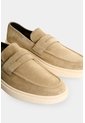 Mocasines En Cuero Gamuzado Para Hombre Carreto Mocasines En Cuero Gamuzado Para Hombre Carreto Arena 43 VÉLEZ de Vélez