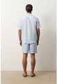 Camisa En Lino Manga Corta Siena Para Hombre Camisa En Lino Manga Corta Siena Para Hombre Azul Claro S VÉLEZ de Vélez