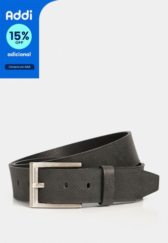 Cinturón Unifaz Kiat De Cuero Para Hombre Grabado Placa Cruces Cinturón Unifaz Kiat De Cuero Para Hombre Grabado Placa Cruces Negro 44 VÉLEZ Vélez