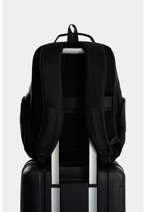 Morral Edén En Lona Y Cuero Para Hombre Multifuncional Morral Edén En Lona Y Cuero Para Hombre Multifuncional Negro VÉLEZ