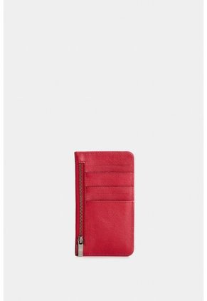 Porta Documentos Ava En Cuero Para Mujer Porta Documentos Ava En Cuero Para Mujer Rojo VÉLEZ