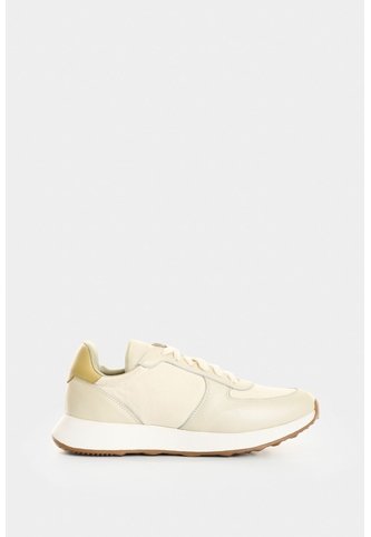 Tenis En Lona Y Cuero Para Mujer Miski Tenis En Lona Y Cuero Para Mujer Miski Crema 38 VÉLEZ Vélez