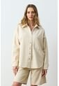 Camisa Acrux Para Mujer Oversized Camisa Acrux Para Mujer Oversized Arena XL VÉLEZ de Vélez