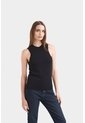 Top Tank Tejido Rectilíneo Para Mujer Manga Sisa Top Tank Tejido Rectilíneo Para Mujer Manga Sisa Negro XL VÉLEZ de Vélez