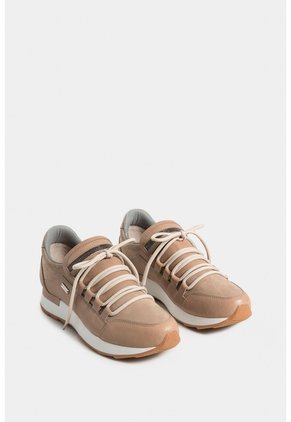 Zapatos Cordón Napoles 2.0 De Cuero Para Mujer Punteras En Contraste Zapatos Cordón Napoles 2.0 De Cuero Para Mujer Punteras En Contraste Arena 34 VÉLEZ