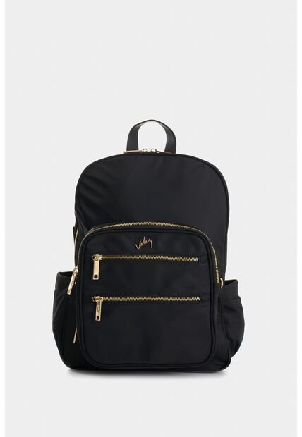 Morral Broni De Lona Para Mujer Versátil Morral Broni De Lona Para Mujer Versátil Negro VÉLEZ