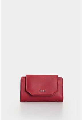 Billetera Bravo En Cuero Para Mujer Billetera Bravo En Cuero Para Mujer Rojo VÉLEZ
