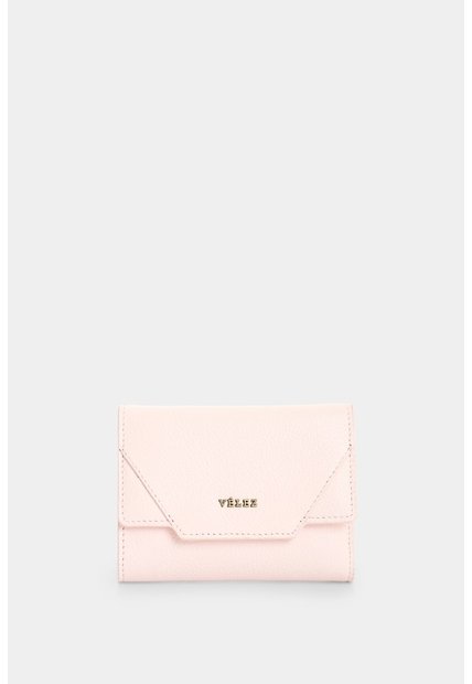 Billetera En Cuero Para Mujer Taupe Billetera En Cuero Para Mujer Taupe Rosado VÉLEZ