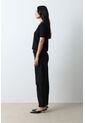 Polo Tejida Manga Corta Para Mujer Almaris Polo Tejida Manga Corta Para Mujer Almaris Negro M VÉLEZ de Vélez