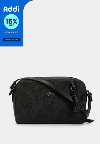 Manos Libres Verona De Cuero Para Mujer Grabado Placa Palmera Manos Libres Verona De Cuero Para Mujer Grabado Placa Palmera Negro VÉLEZ Vélez