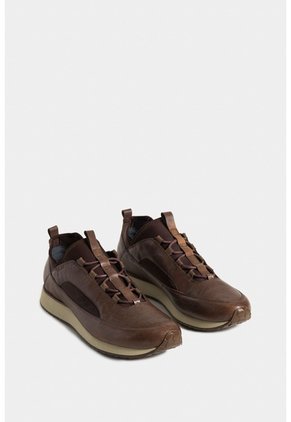 Tenis Neo 2 De Cuero Para Hombre Con Perforaciones Láser Tenis Neo 2 De Cuero Para Hombre Con Perforaciones Láser Cafe 38 VÉLEZ