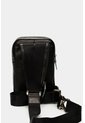 Manos Libres Mikeno De Cuero Para Hombre Cargadera Ajustable Negro Manos Libres Mikeno De Cuero Para Hombre Cargadera Ajustable Negro VÉLEZ de Vélez