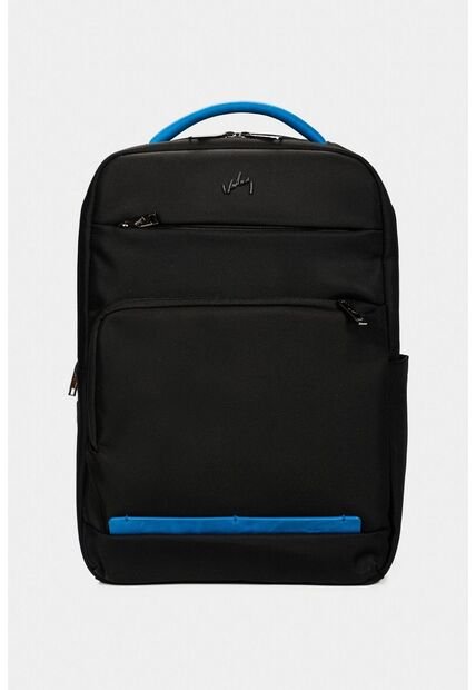 Morral Ginger En Lona Impermeable Para Hombre Detalles En Cuero Morral Ginger En Lona Impermeable Para Hombre Detalles En Cuero Negro VÉLEZ