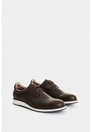 Zapatos En Cuero Para Hombre Piero 3 Zapatos En Cuero Para Hombre Piero 3 Cafe 46 VÉLEZ