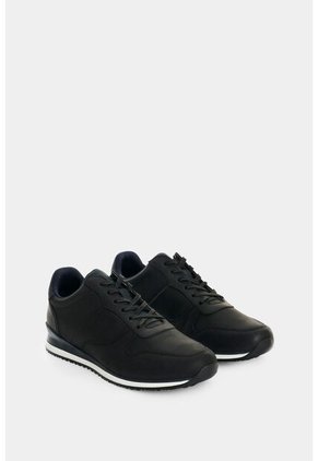 Tenis En Cuero Para Hombre Cooper 4 Tenis En Cuero Para Hombre Cooper 4 Negro 44 VÉLEZ