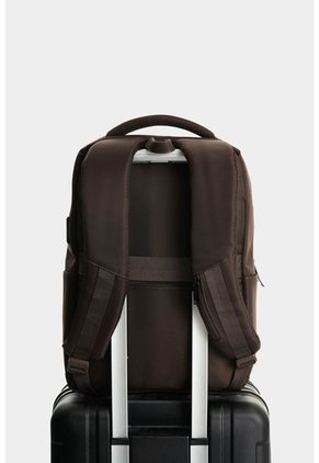 Morral Leo En Lona Y Cuero Para Hombre Multifuncional Morral Leo En Lona Y Cuero Para Hombre Multifuncional Cafe VÉLEZ