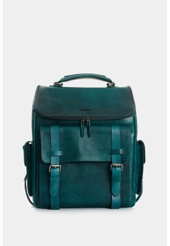 Morral De Cuero Para Hombre New Archaeology Morral De Cuero Para Hombre New Archaeology Azul Aguamarina VÉLEZ Vélez