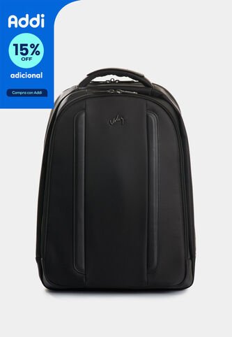 Morral Lona Oviedo Monocromático Negro Morral Lona Oviedo Monocromático Negro VÉLEZ Vélez