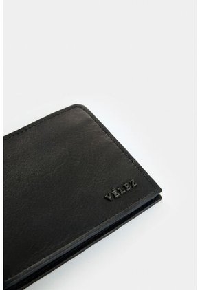 Producto Prueba Marcación Laser-no Comprar Billetera De Cuero Para Hombre Elia Negro VÉLEZ