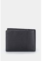 Billetera Draco De Cuero Para Hombre Mezcla De Texturas Billetera Draco De Cuero Para Hombre Mezcla De Texturas Negro VÉLEZ de Vélez
