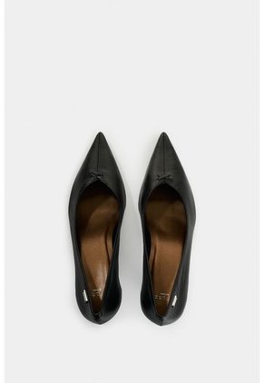 Tacones Jacinto De Cuero Para Mujer Stiletto Tacones Jacinto De Cuero Para Mujer Stiletto Negro 37 VÉLEZ