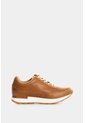 Tenis De Cuero Con Detalle Grabado Para Mujer Tropical 2 Tenis De Cuero Con Detalle Grabado Para Mujer Tropical 2 Miel 35 VÉLEZ de Vélez