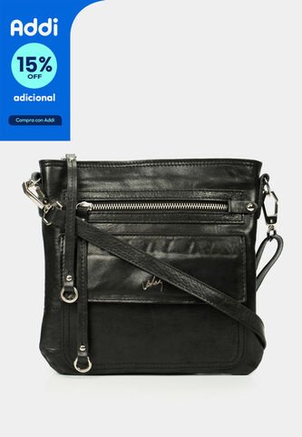 Manos Libres Mocasino De Cuero Para Mujer Multifuncional Manos Libres Mocasino De Cuero Para Mujer Multifuncional Negro VÉLEZ Vélez