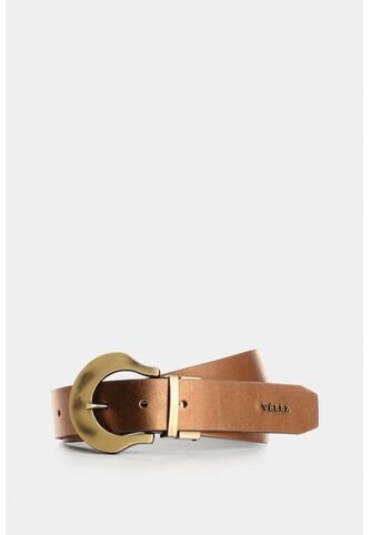 Cinturón Bruma Doble Faz En Cuero Folia Para Mujer Cinturón Bruma Doble Faz En Cuero Folia Para Mujer Bronce M VÉLEZ Vélez